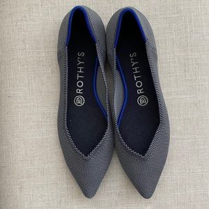 Rothy’s Cloud Grey Birdseye Point